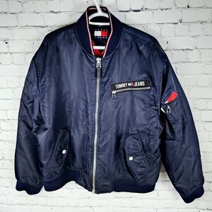 TOMMY HILFIGER | vintage full zip pilot bomber jacket